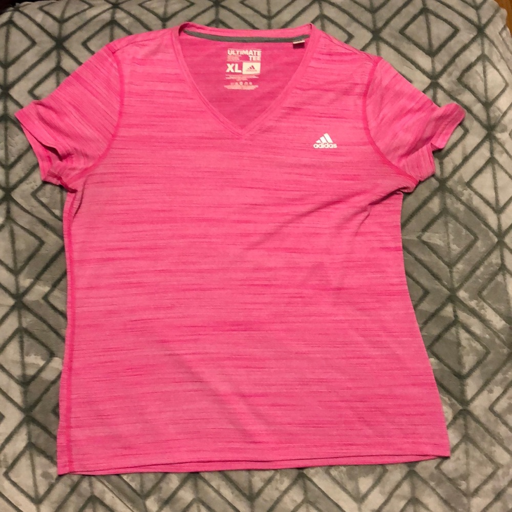 Pink Adidas T-shirt